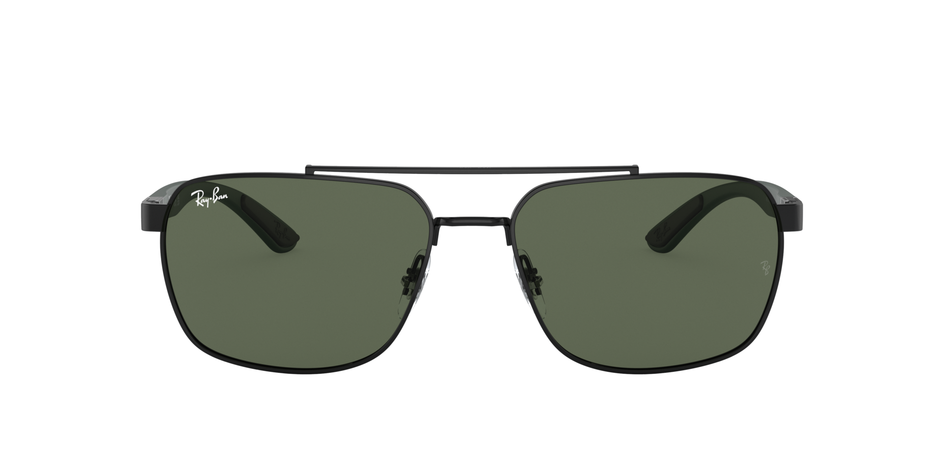 RB3701 Zwart MetaalSunglass Frames van B24, met getinte lenzen