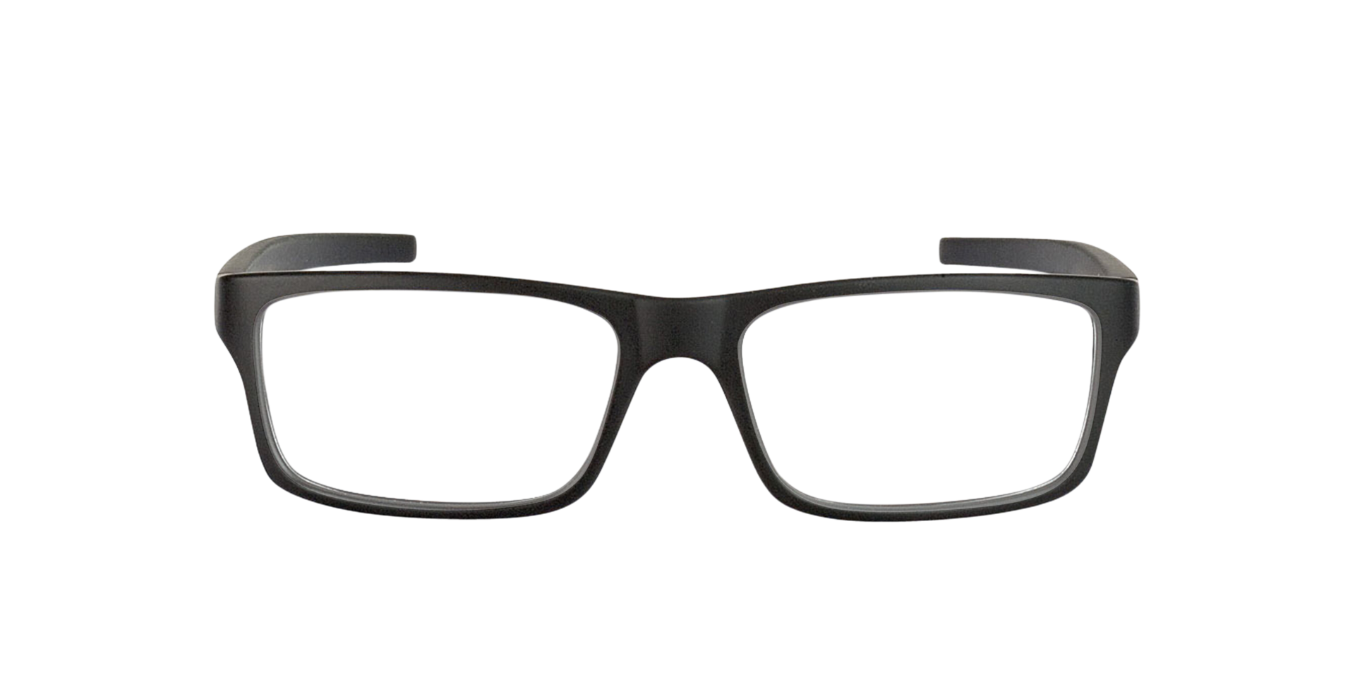 Nador Schwarz KunststoffEyeglass Frames von B24, Vorderansicht