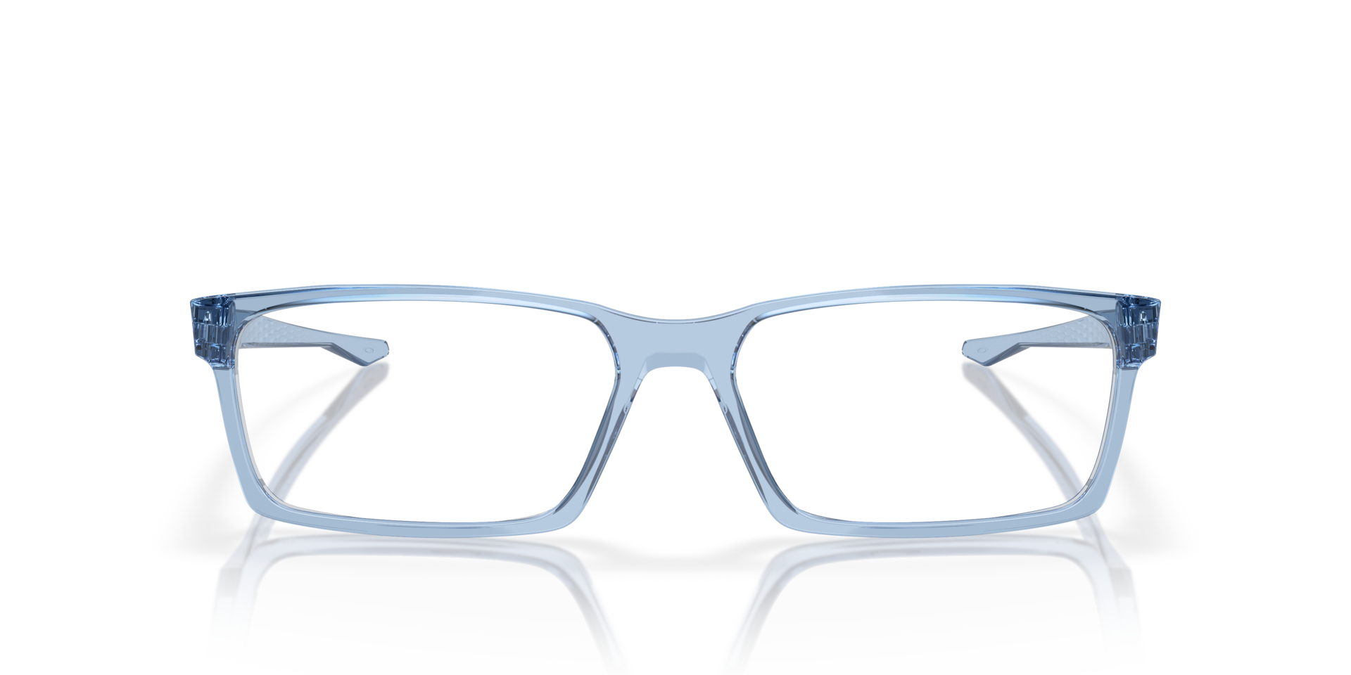 OVERHEAD Transparant blauw KunststofEyeglass Frames van B24, Vooraanzicht