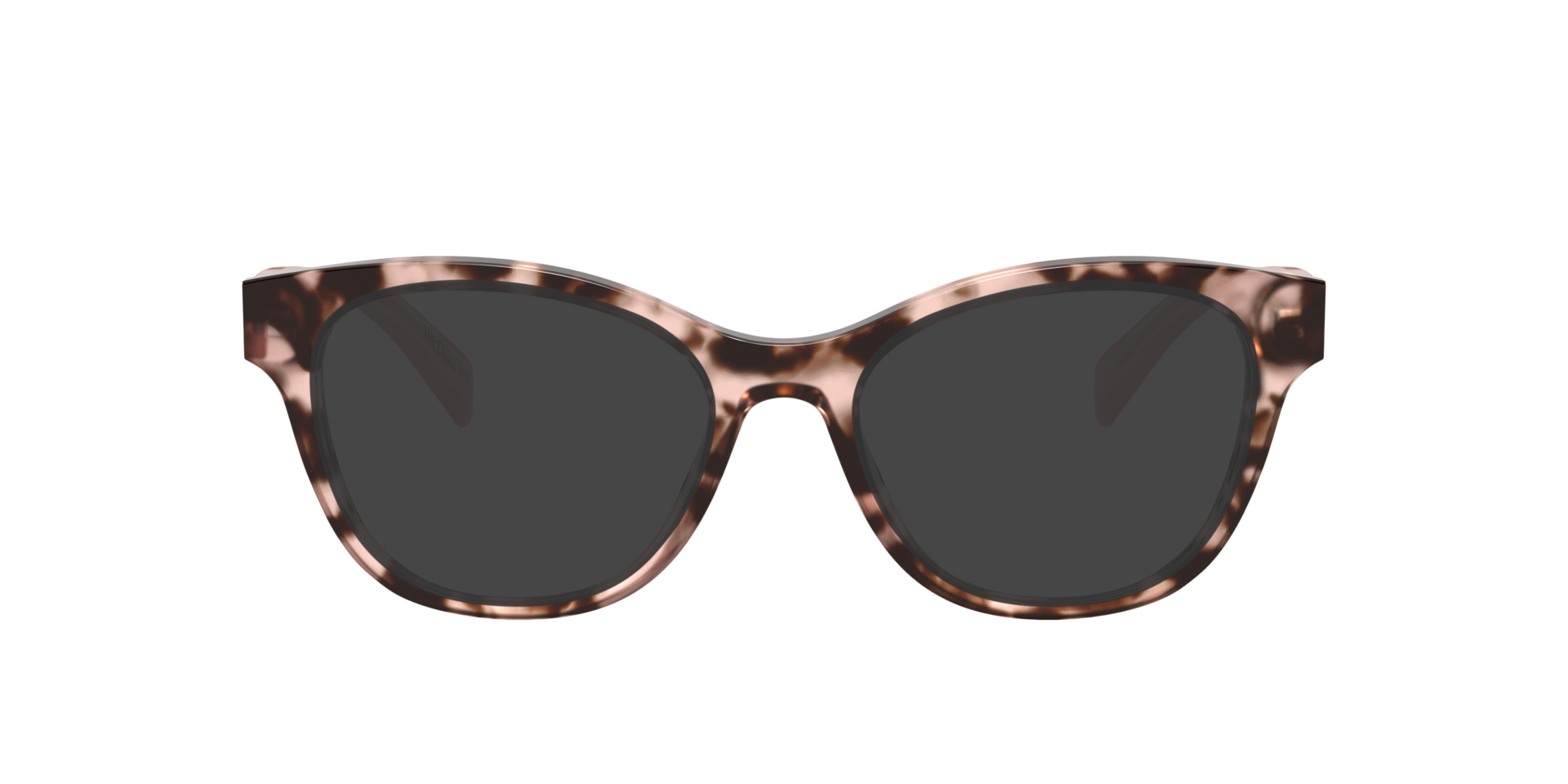 EA3162 Glanzend Roze Havana AcetaatEyeglass Frames van B24, met getinte lenzen