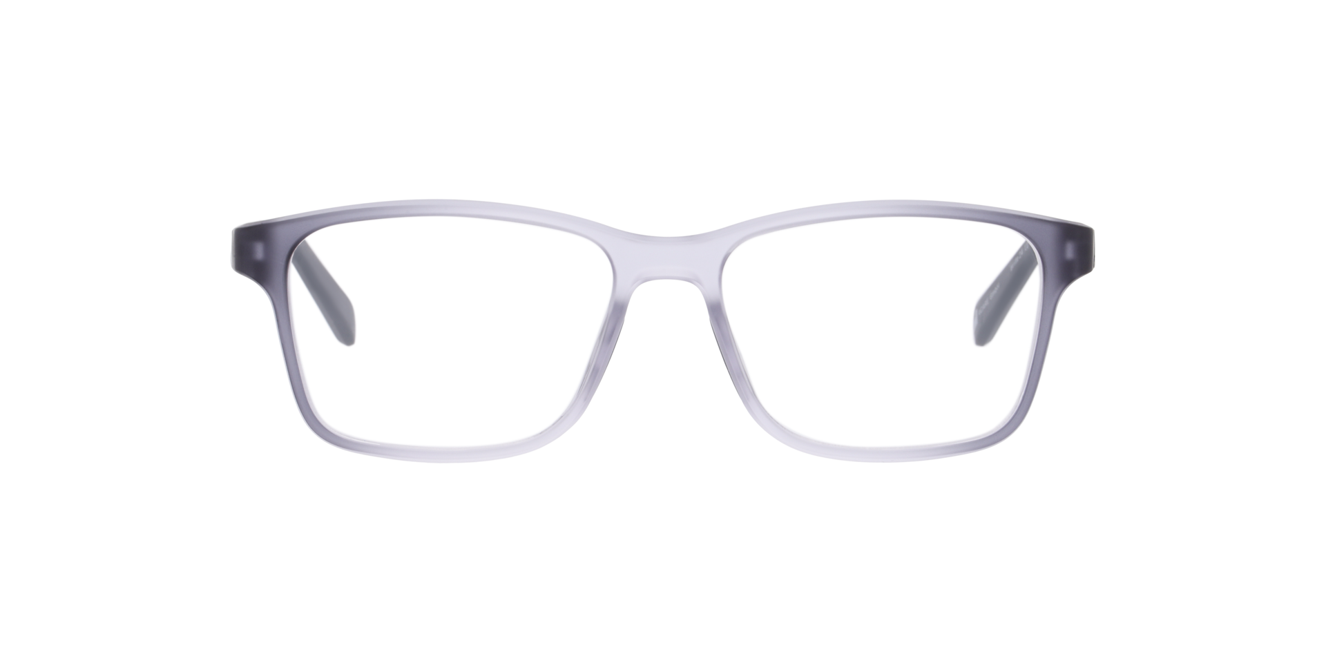 Buffalo Kristal lichtgrijs KunststofEyeglass Frames van B24, Vooraanzicht