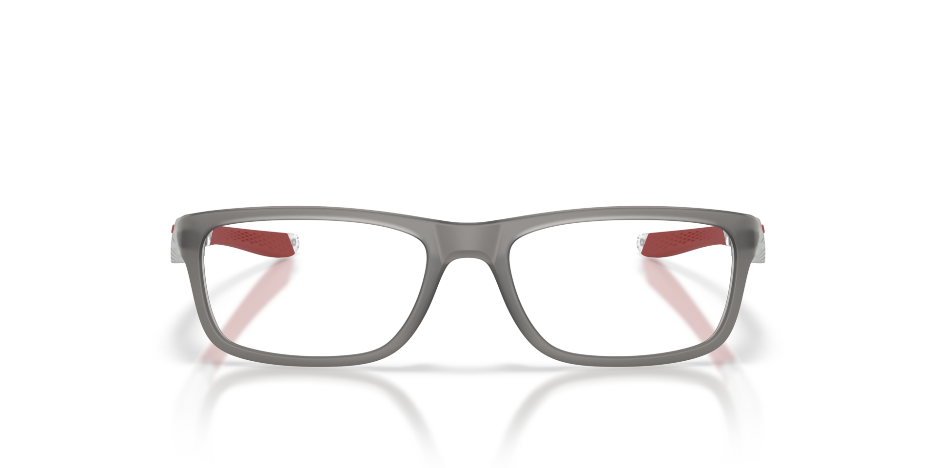 Kin Link Basecamp Collection Matte Grey Smoke KunststoffEyeglass Frames von B24, Vorderansicht