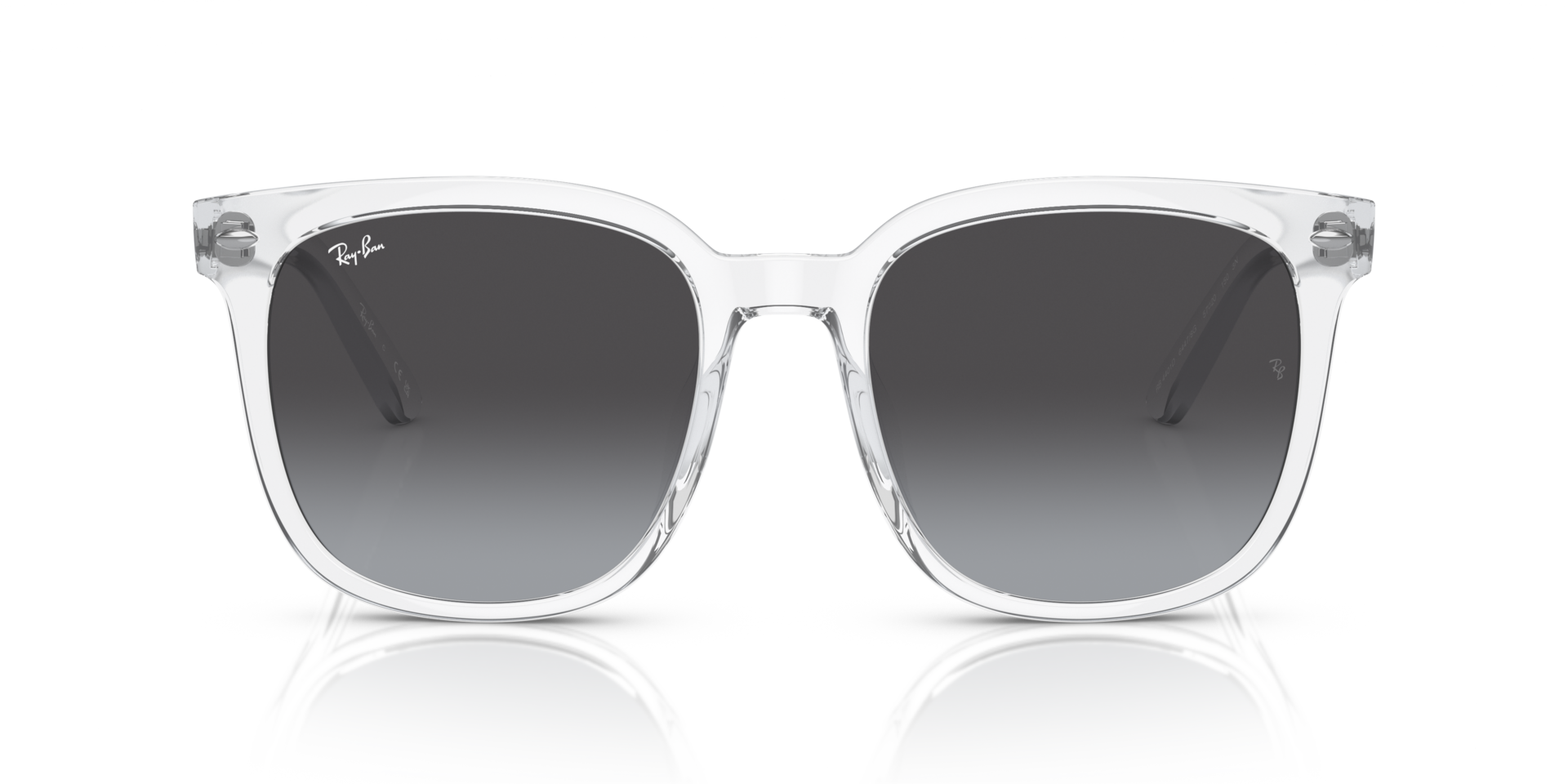RB4401D Transparant KunststofSunglass Frames van B24, Vooraanzicht