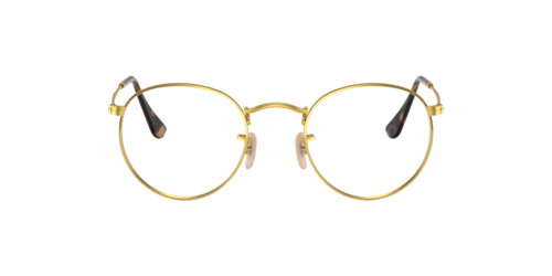 Ray-Ban - RB3447V, Arista Gold/Blue On Silver/Gunmetal, Größe: Durchschnittlich