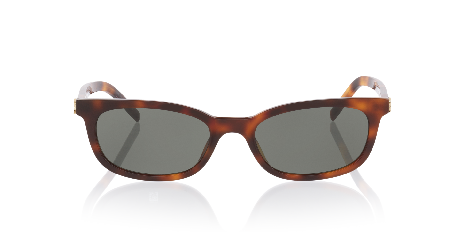 Sl M160 Tortoise Clear AcetaatSunglass Frames van B24, Vooraanzicht
