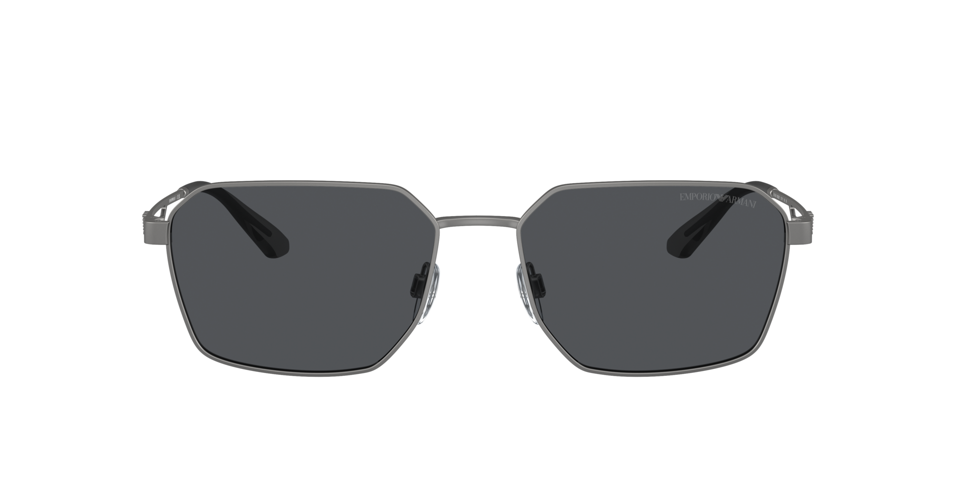 EA2140 Mat Staalgrijs MetaalSunglass Frames van B24, met getinte lenzen