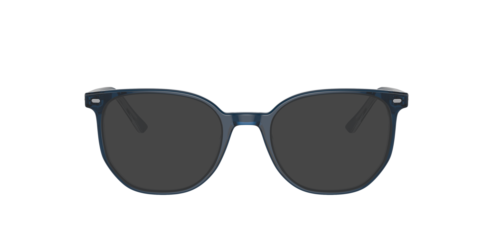 RB5397 Blue On Transparent Blue AcetatEyeglass Frames von B24, mit getönten Gläsern