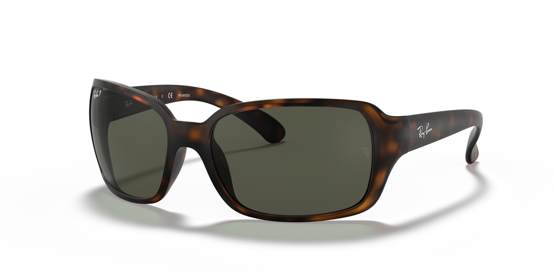 RB4068 Havana KunststoffSunglass Frames von B24, Dreiviertelansicht