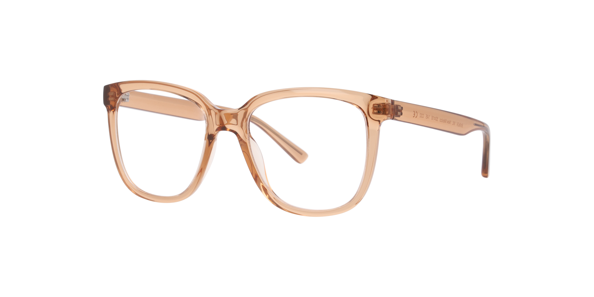 New Mexico Kristalroze KunststofEyeglass Frames van B24, Hoekweergave
