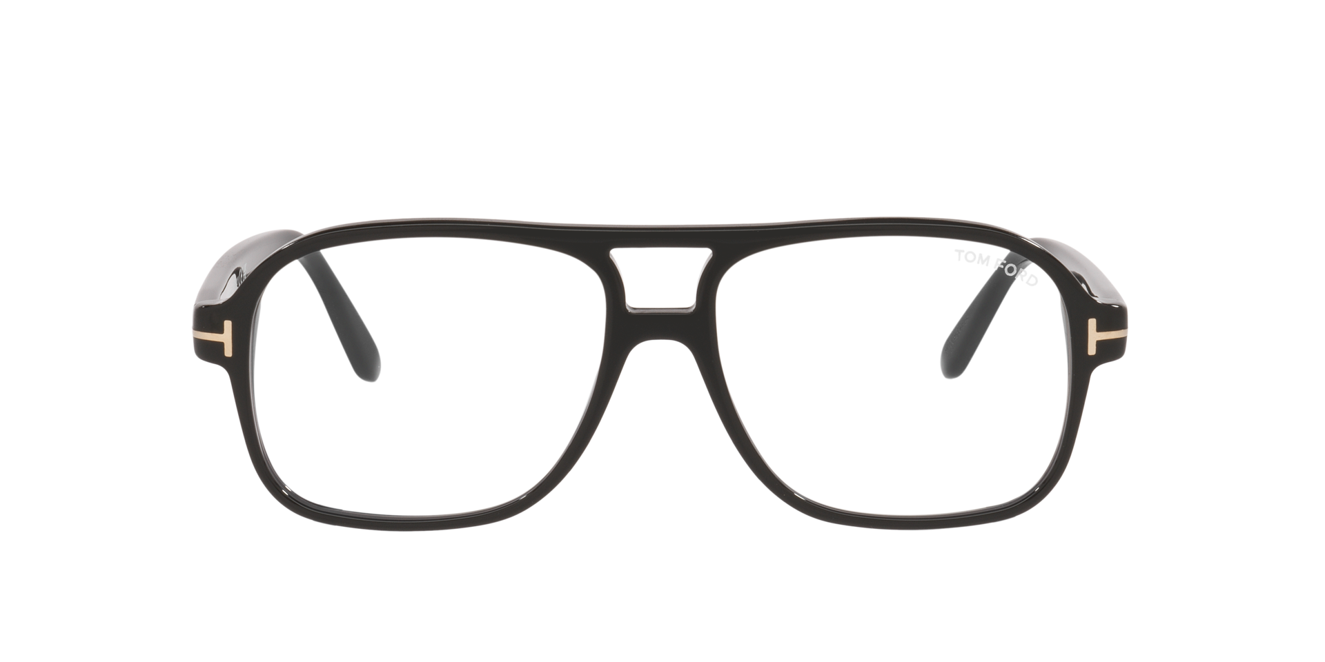Glänzendes Schwarz FT6058-B -  Acetate Brillen