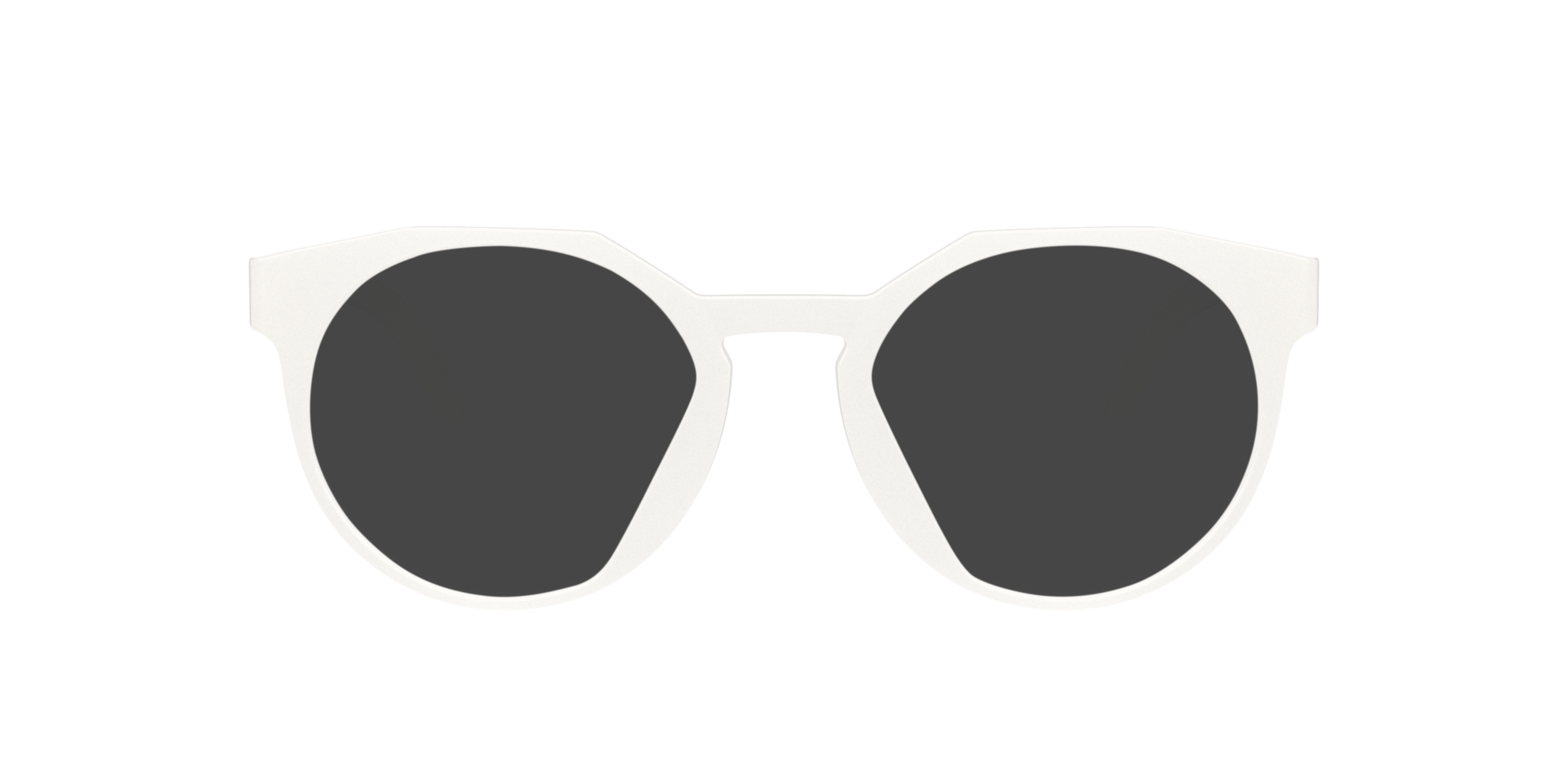 HSTN (Low Bridge Fit) Seek Collection Matte Vapor KunststofEyeglass Frames van B24, met getinte lenzen