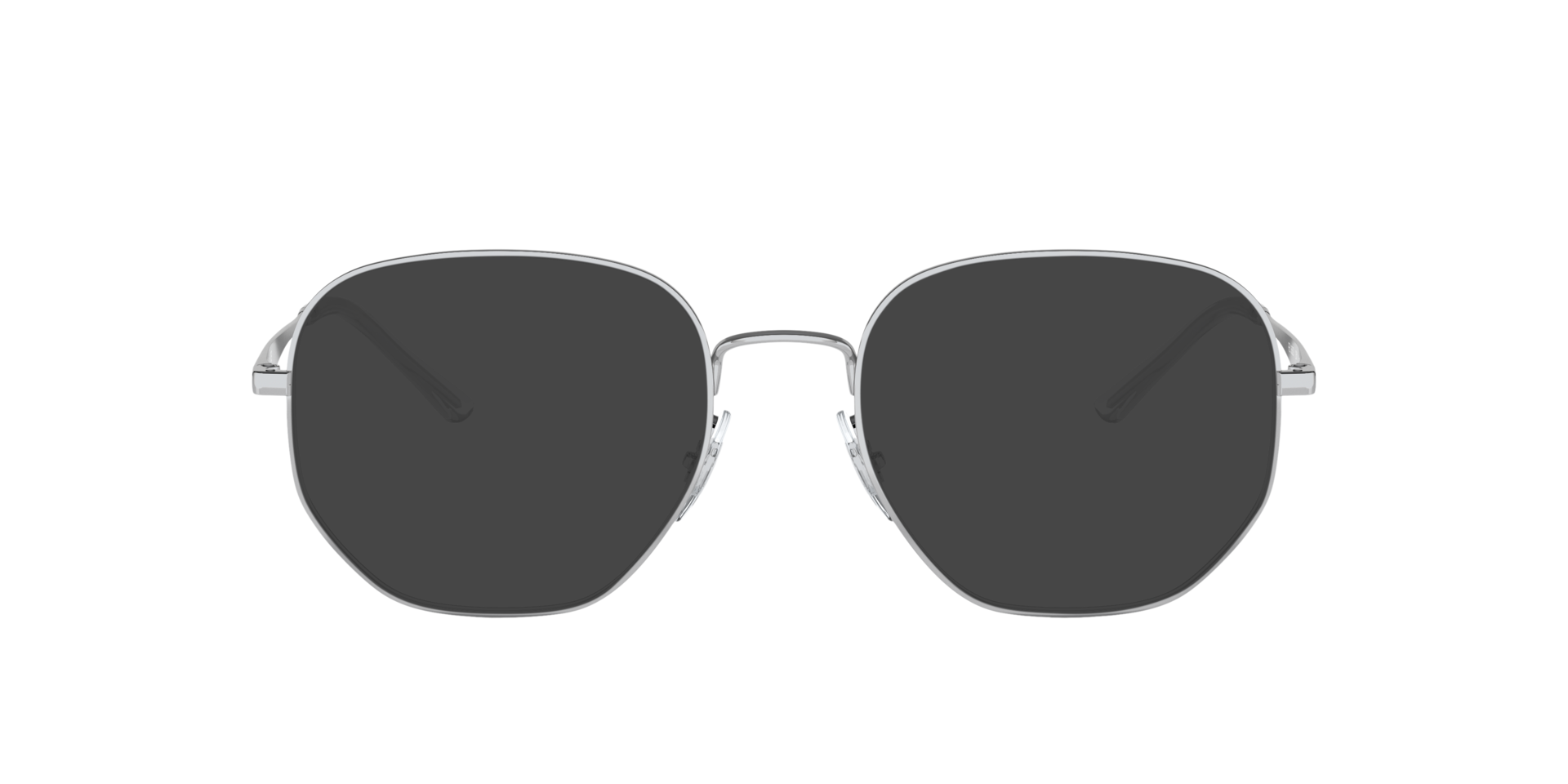 RB3682V Zilver MetaalEyeglass Frames van B24, met getinte lenzen