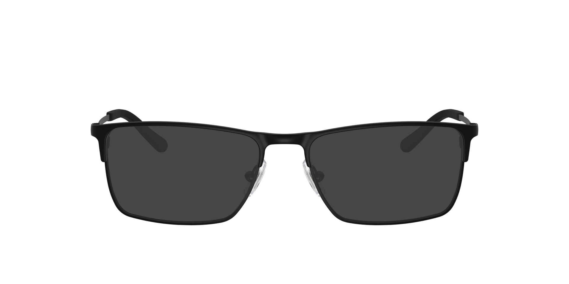 AN6155 Matzwart MetaalEyeglass Frames van B24, met getinte lenzen