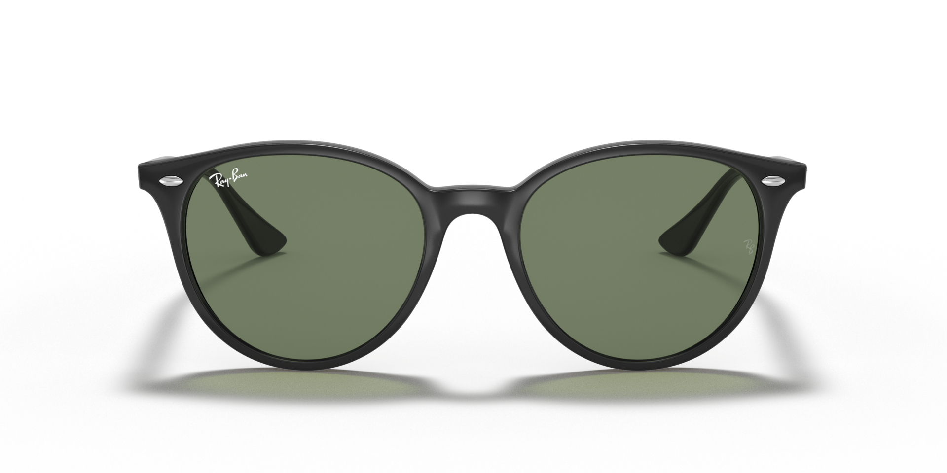 RB4305 Zwart KunststofSunglass Frames van B24, Vooraanzicht