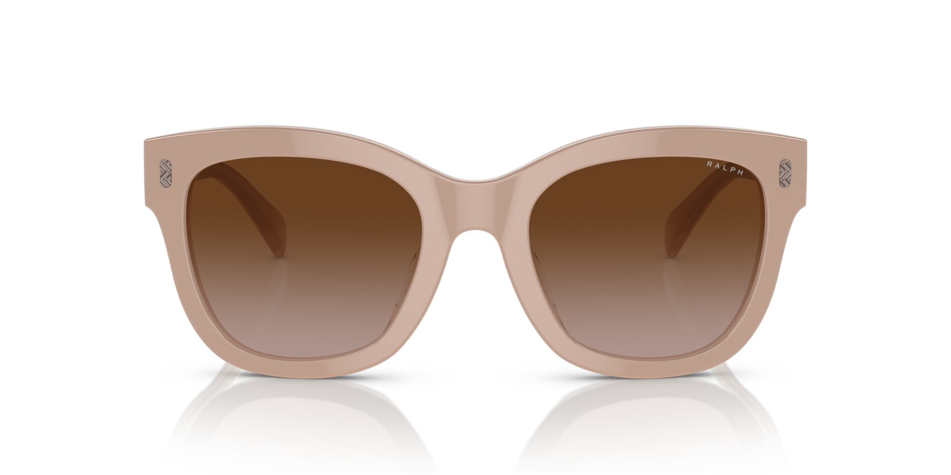 RA5301U Beige On Milky Beige AcetatSunglass Frames von B24, Vorderansicht
