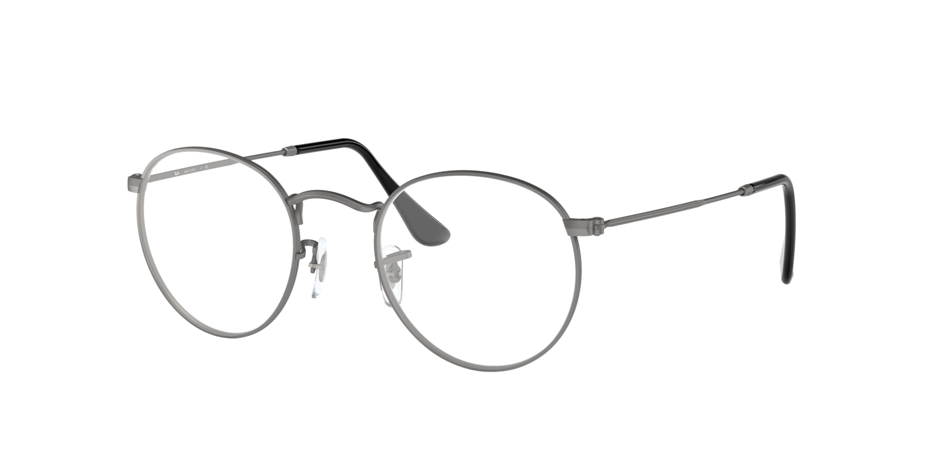 RB3447V Gunmetal MetallEyeglass Frames von B24, Dreiviertelansicht