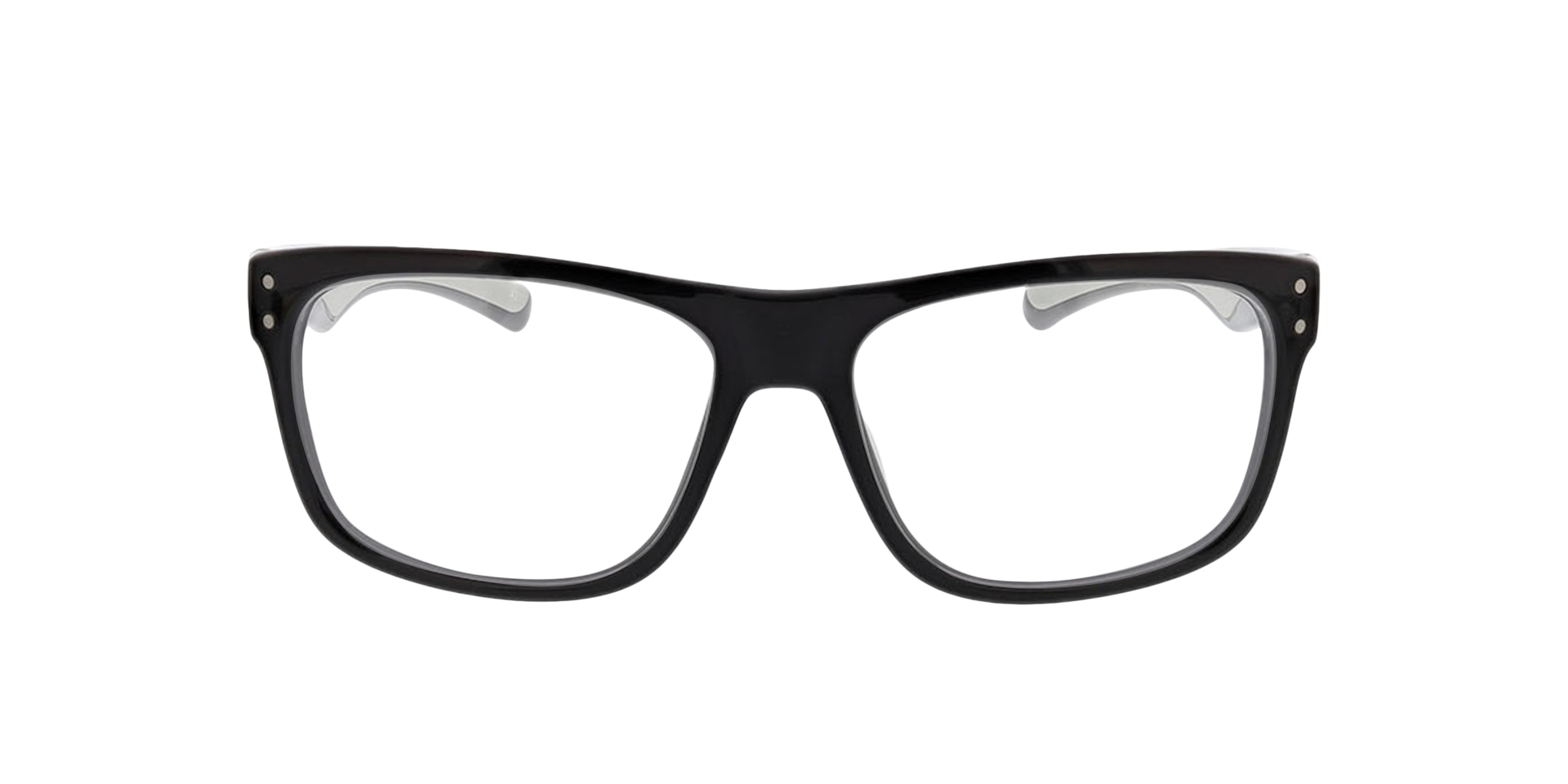Pace Black  &  Grey KunststoffEyeglass Frames von B24, Vorderansicht