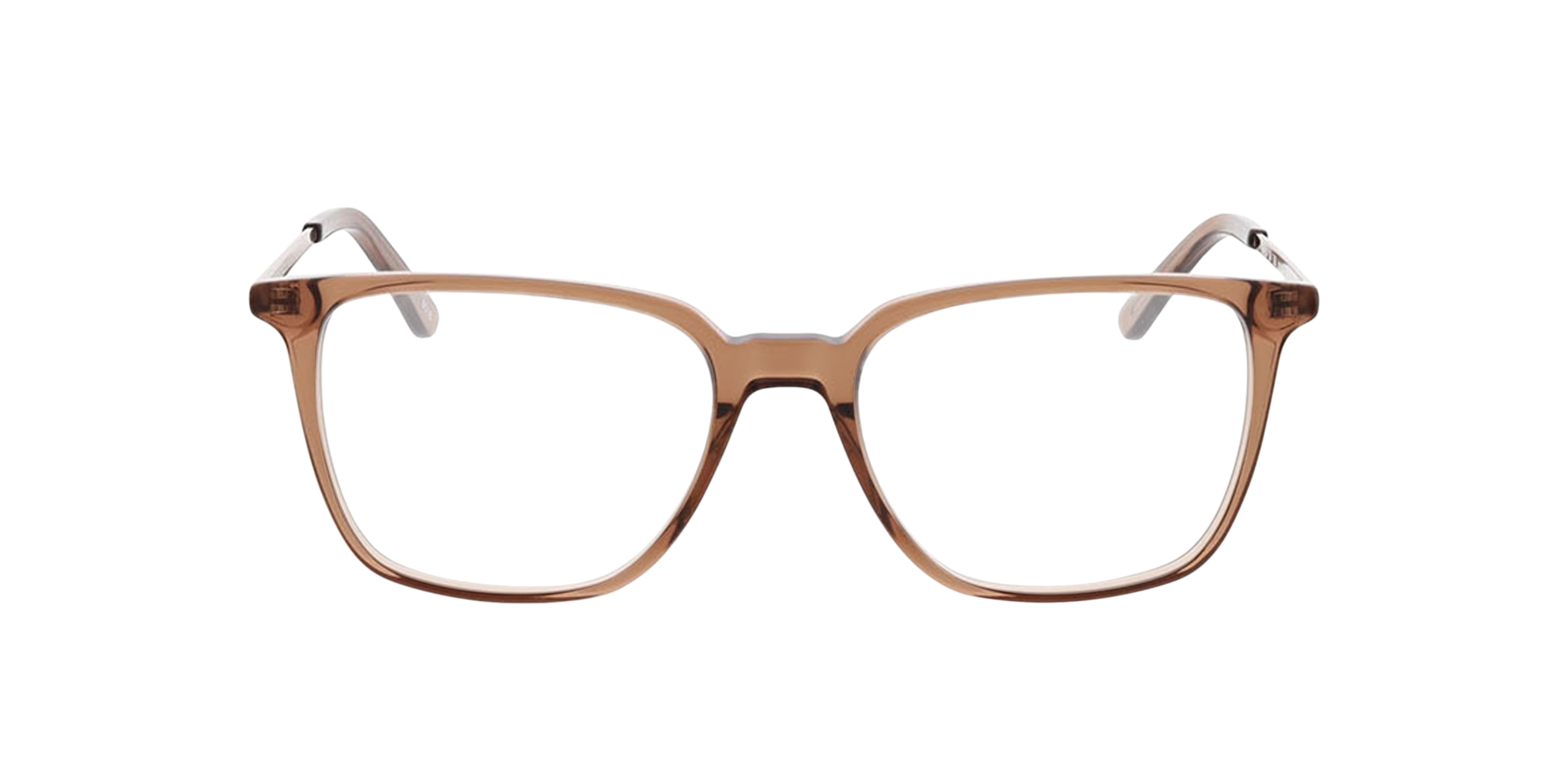 Jodie Crystal Pink Brown AcetatEyeglass Frames von B24, Vorderansicht