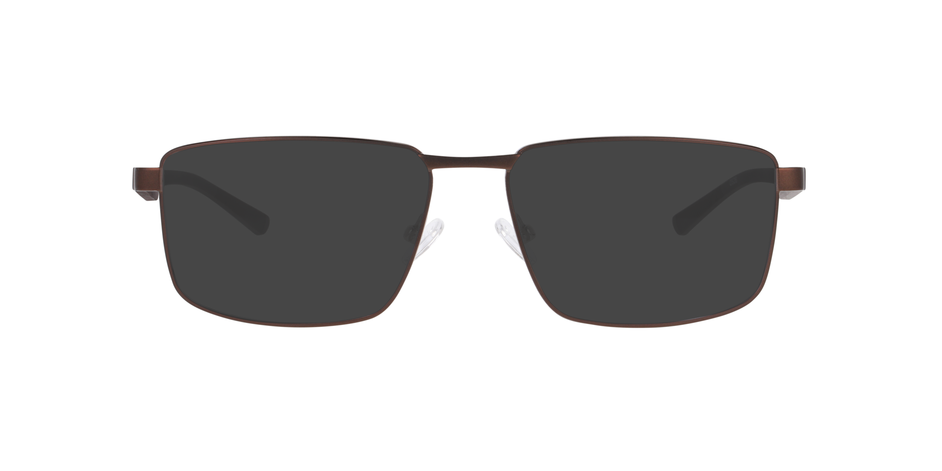 Lissabon Bruin MetaalEyeglass Frames van B24, met getinte lenzen