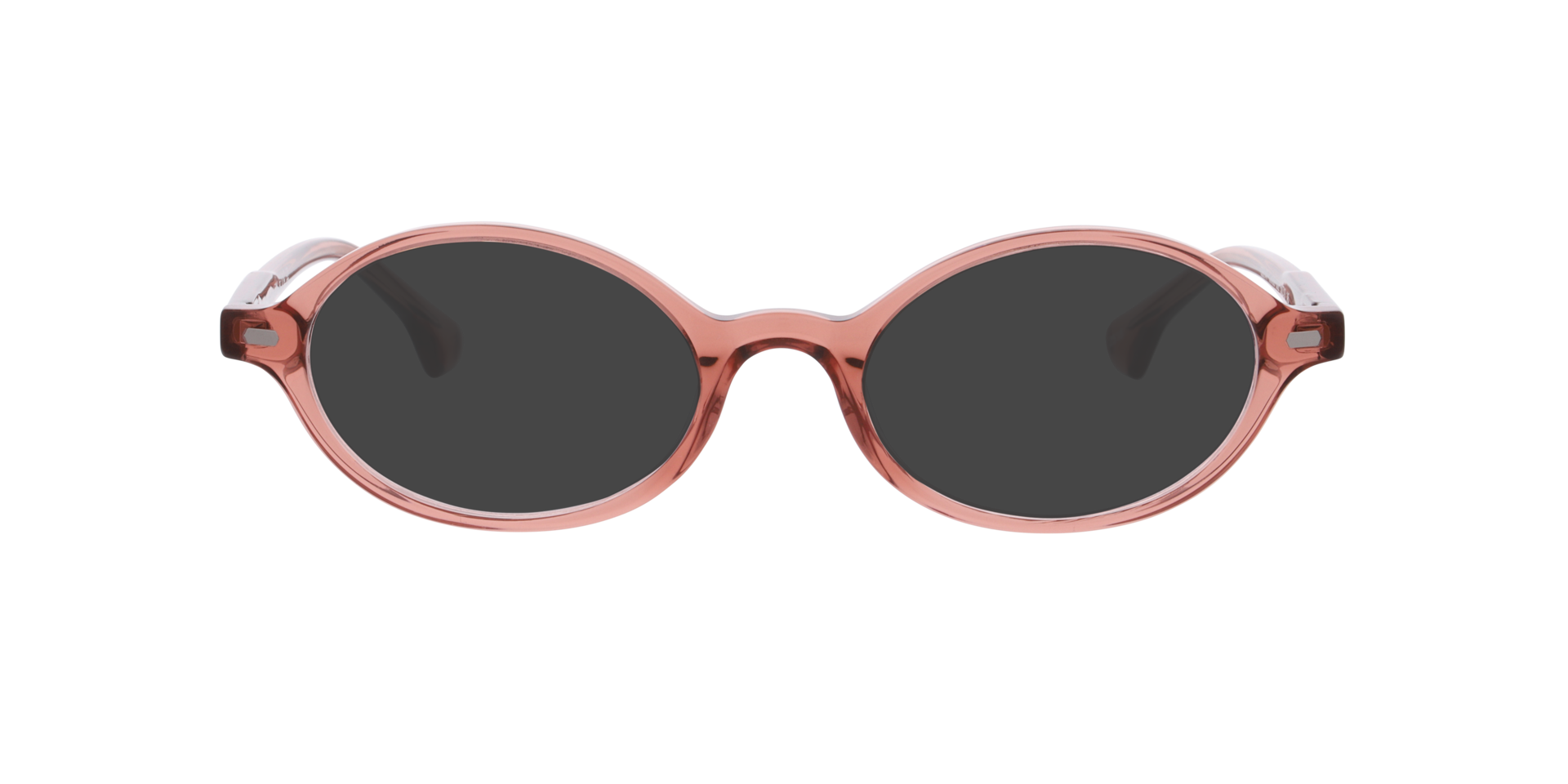 Nivos Kristallrosa AcetatEyeglass Frames von B24, mit getönten Gläsern