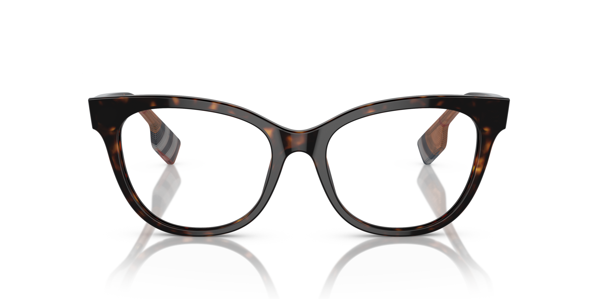 BE2375 Dunkelhavana AcetatEyeglass Frames von B24, Vorderansicht