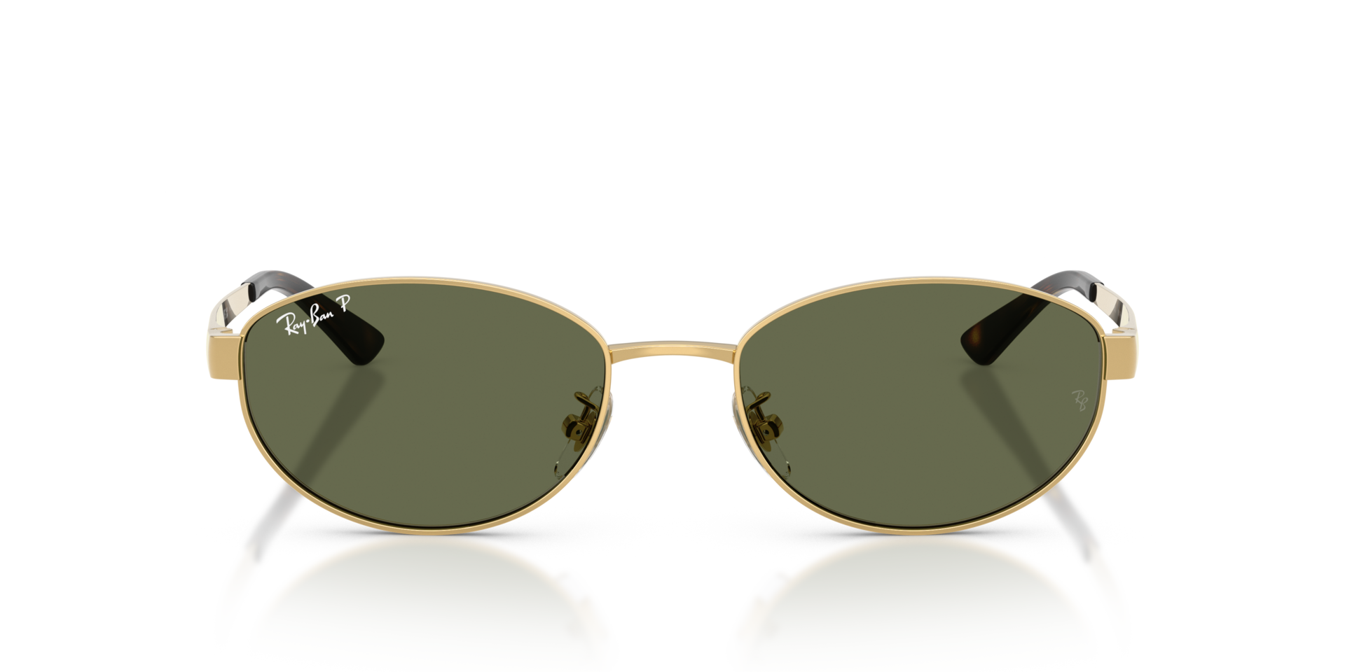 RB3774D Arista goud MetaalSunglass Frames van B24, Vooraanzicht