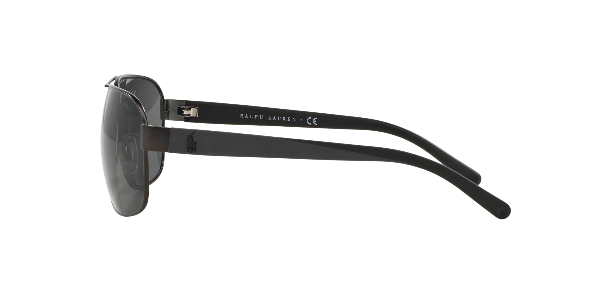 PH3093 Mat donker staalgrijs MetaalSunglass Frames van B24, Zijaanzicht