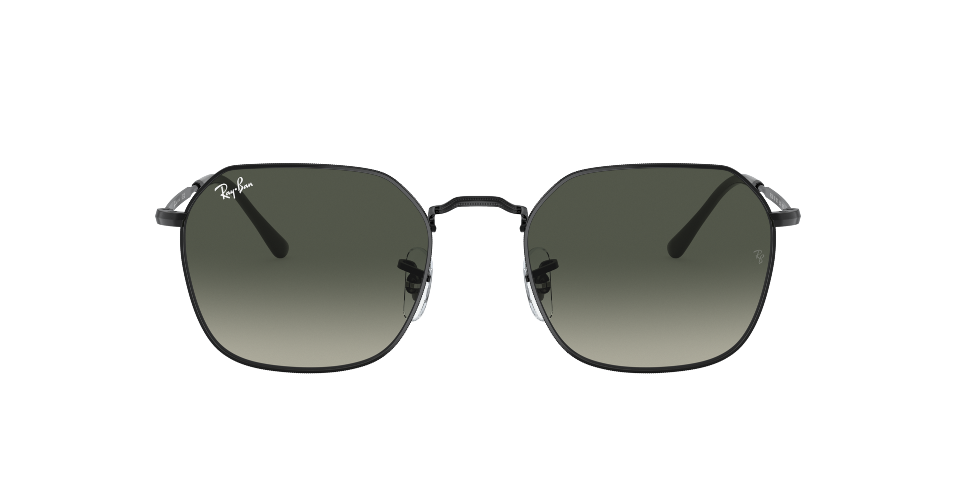 RB3694 Zwart MetaalSunglass Frames van B24, met getinte lenzen