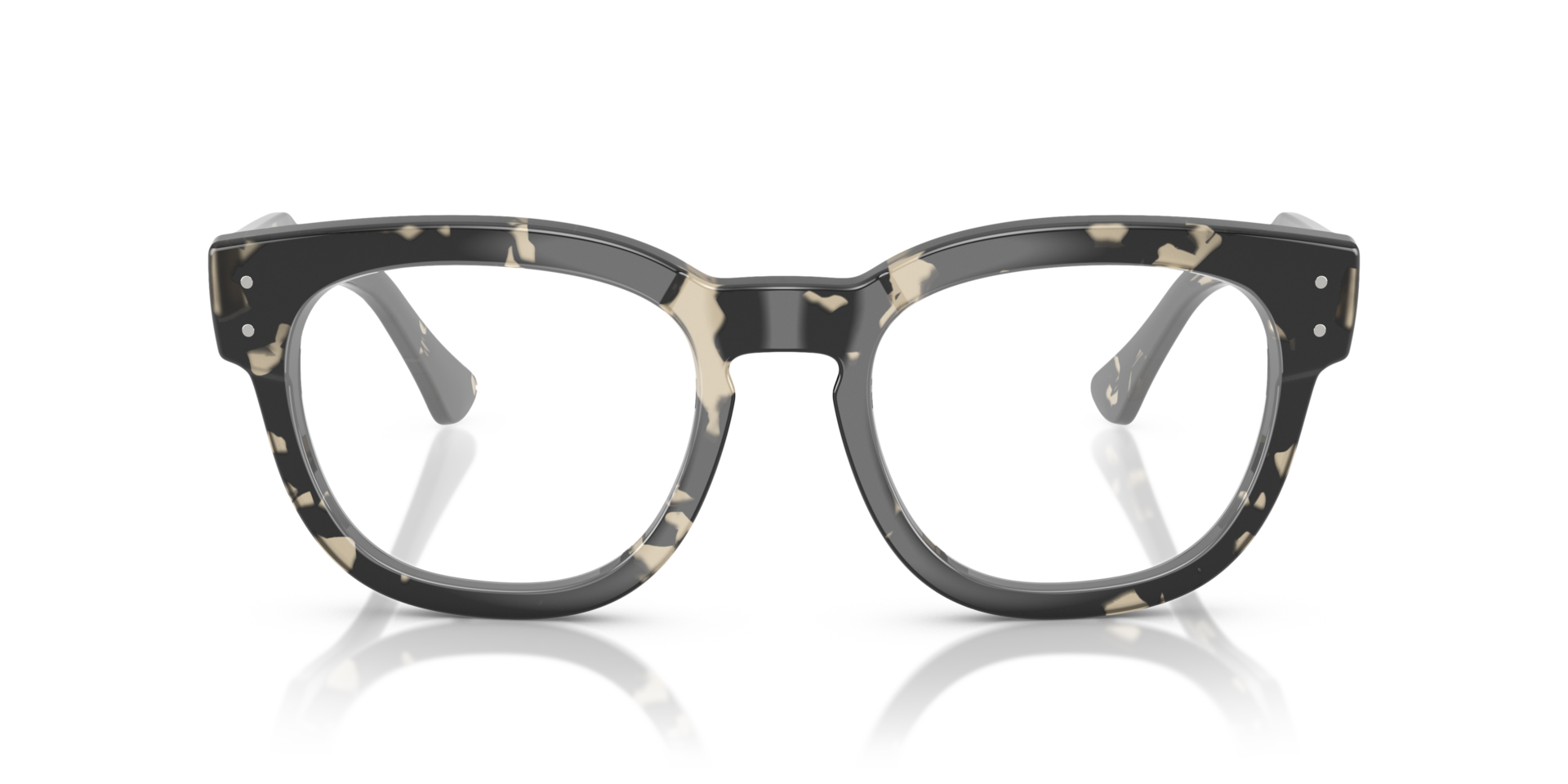 RB0298V Havana Grau AcetatEyeglass Frames von B24, Vorderansicht
