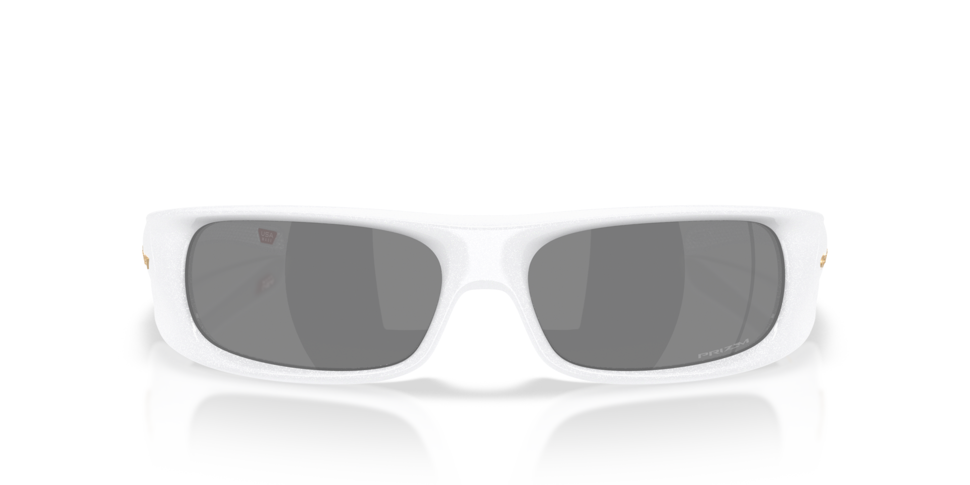 Highland Pearlized White KunststofSunglass Frames van B24, Vooraanzicht