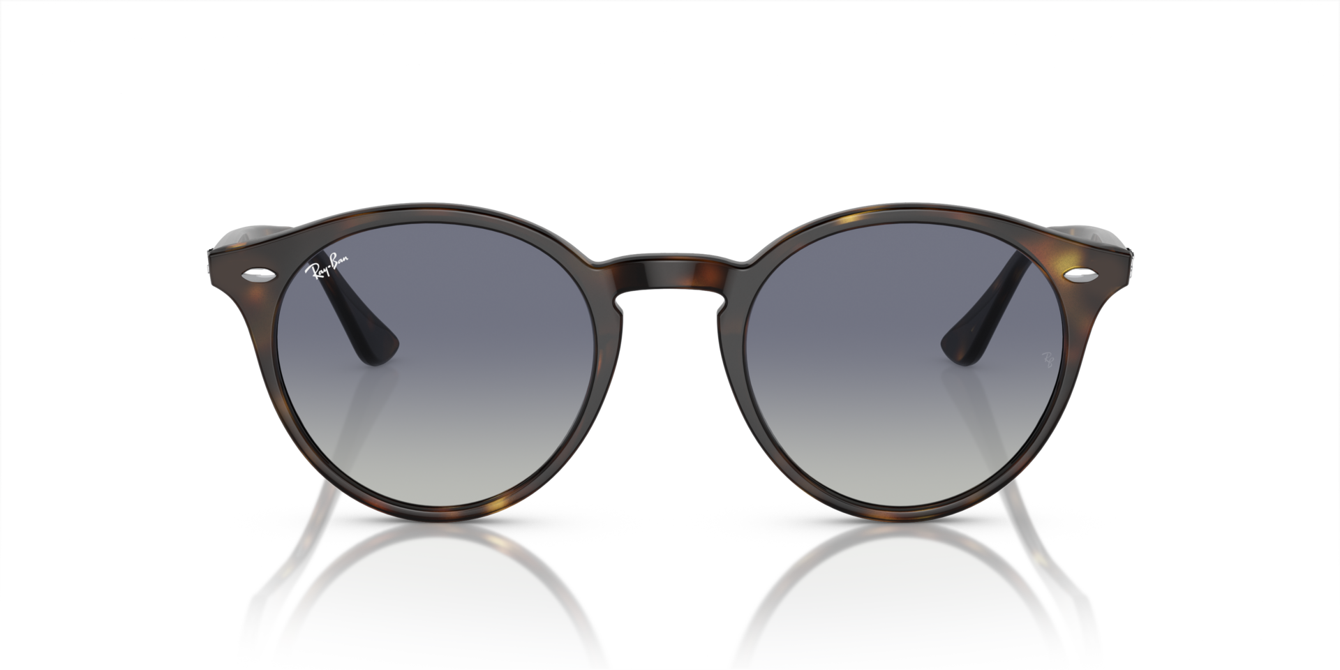 RB2180 Licht Havana KunststofSunglass Frames van B24, Vooraanzicht