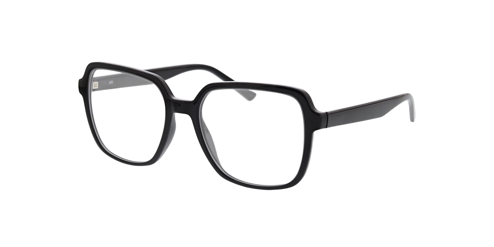 Hanna Schwarz KunststoffEyeglass Frames von B24, Dreiviertelansicht