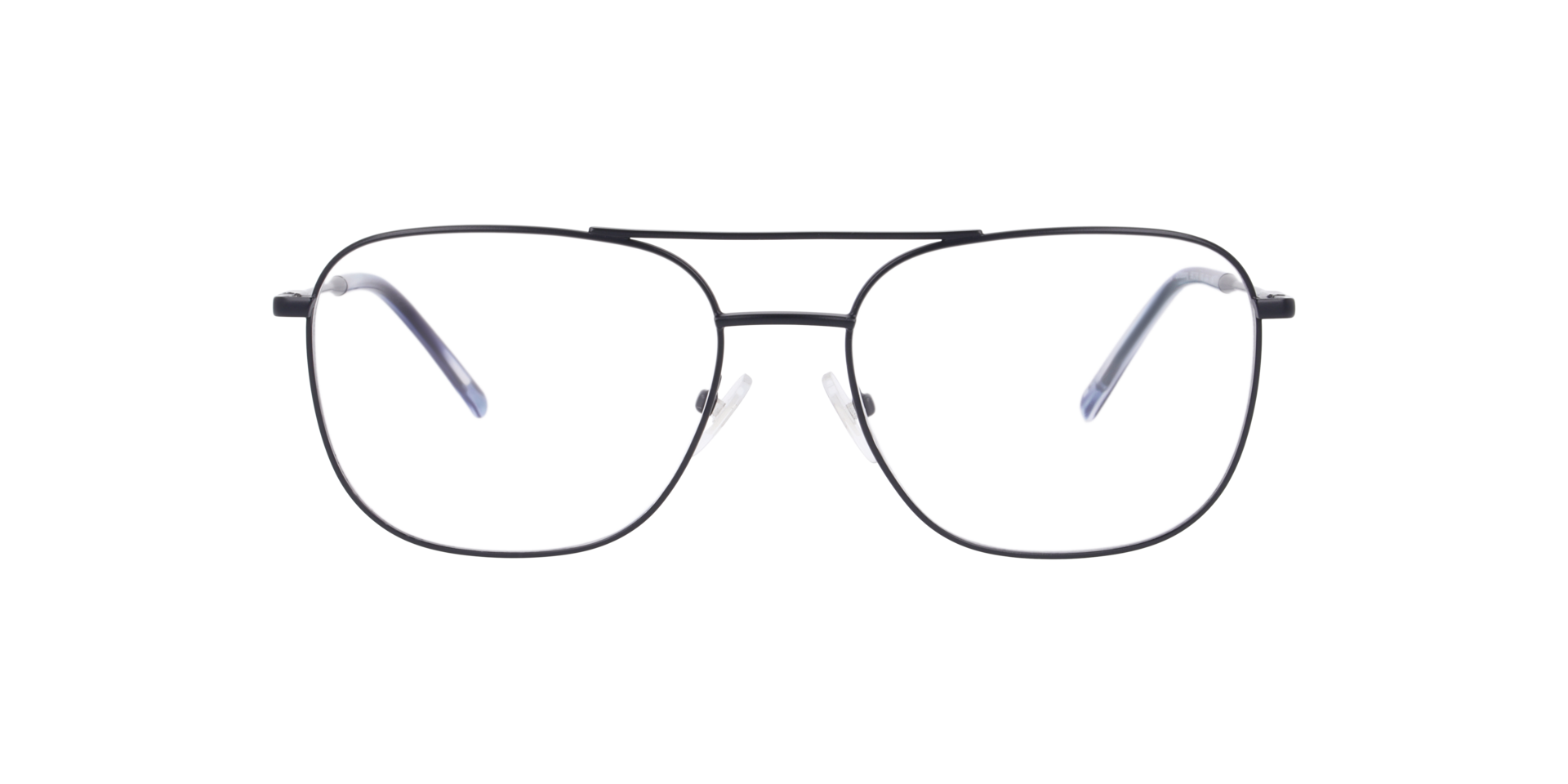 Göteborg Dunkelblau MetallEyeglass Frames von B24, Vorderansicht