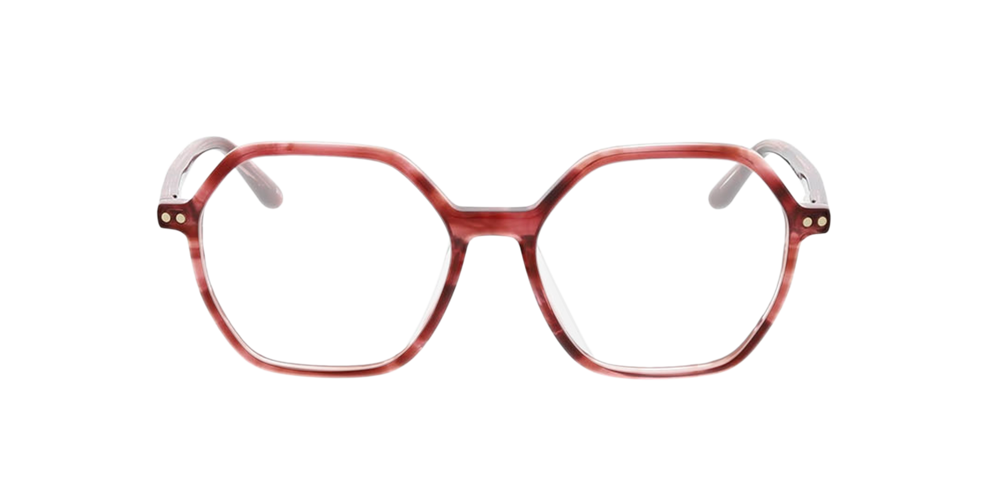 Nizza Rosa Hornfarben AcetatEyeglass Frames von B24, Vorderansicht