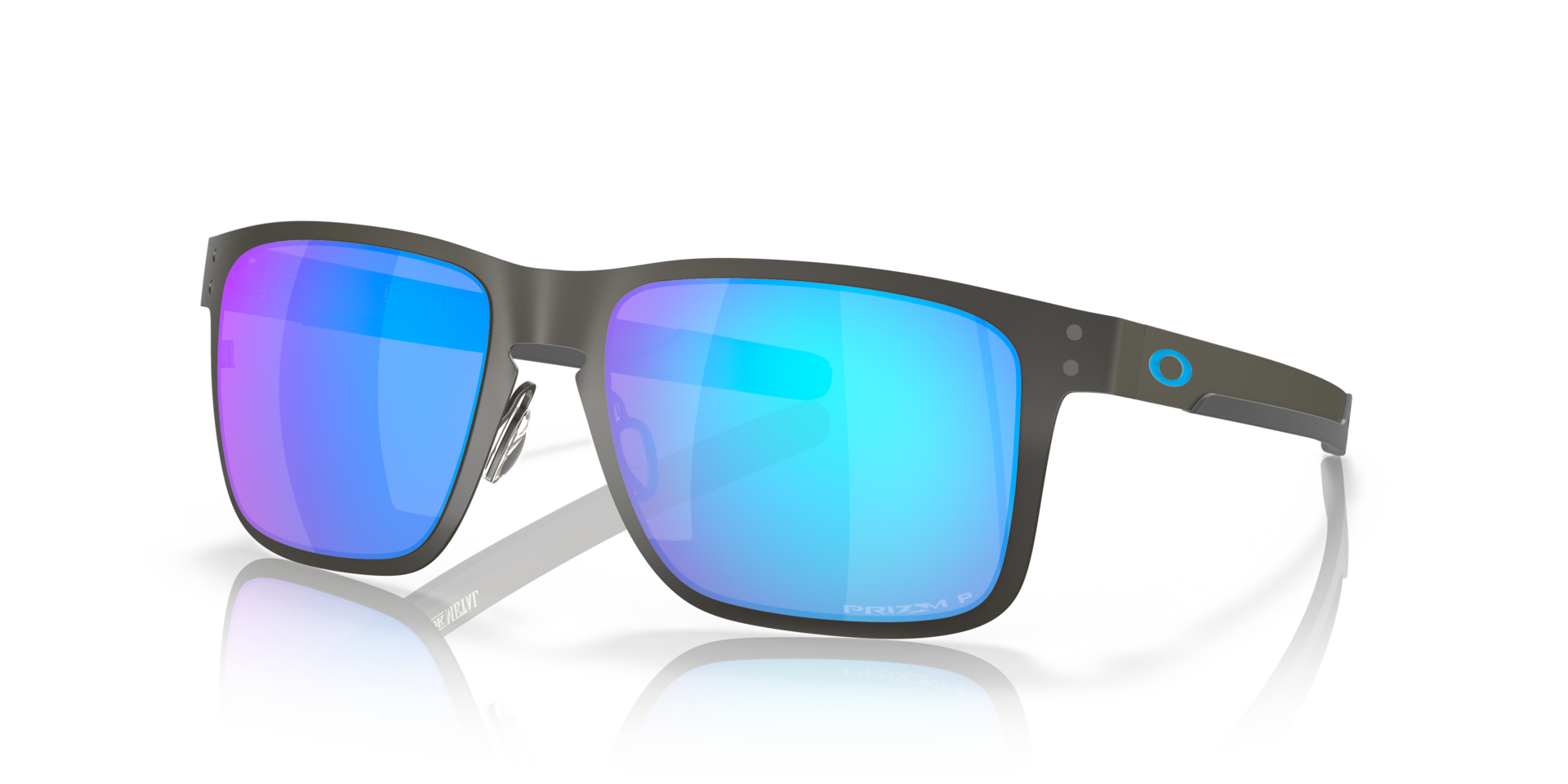Holbrook™ Metal Matt Gunmetal MetallSunglass Frames von B24, Dreiviertelansicht