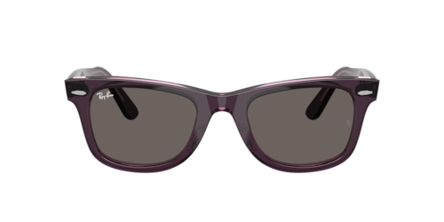 Ray-Ban - RB2140, Violet On Transparent Pink/Black/Tortoise, Größe: Large