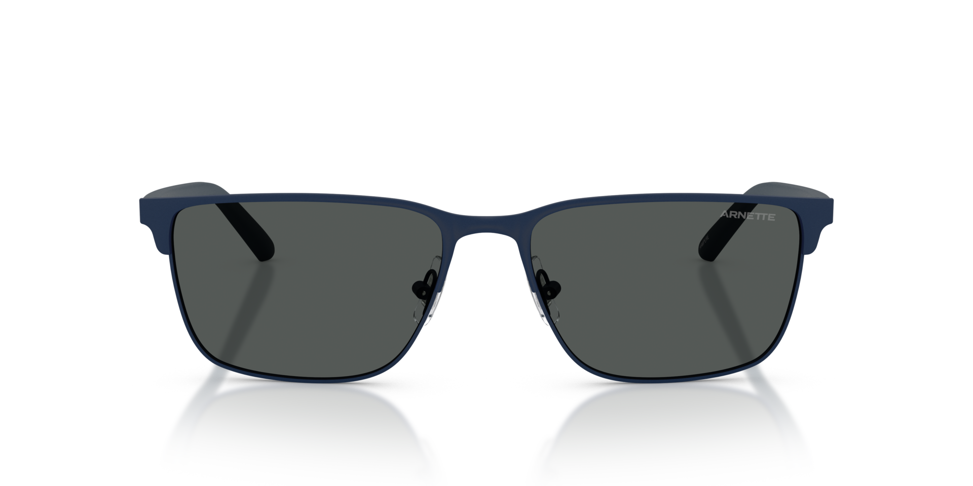 AN3094 Matt Blau MetallSunglass Frames von B24, Vorderansicht