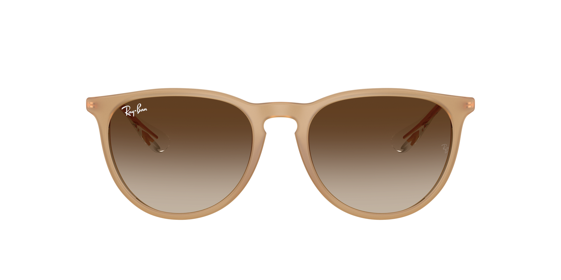 RB4171 Rubber Beige KunststofSunglass Frames van B24, met getinte lenzen