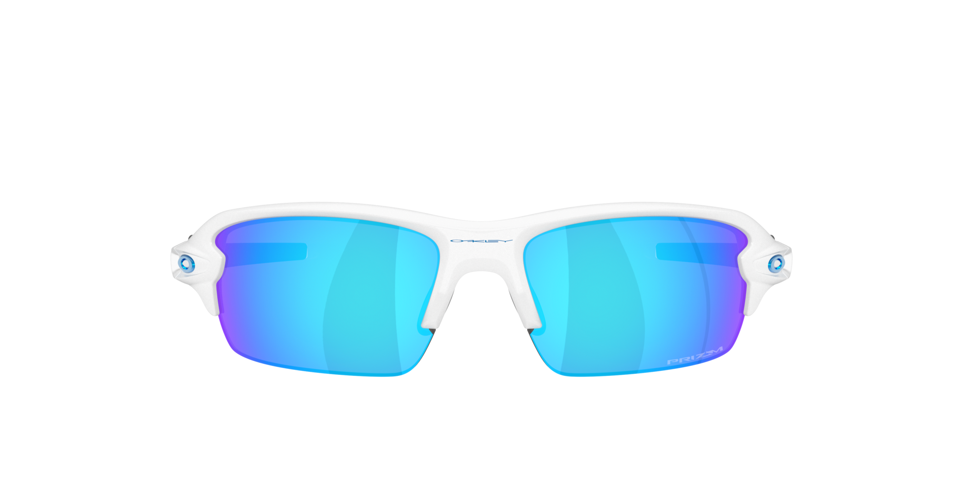 Glanzend wit Flak® 2.0 S -  Plastic Zonnebrillen