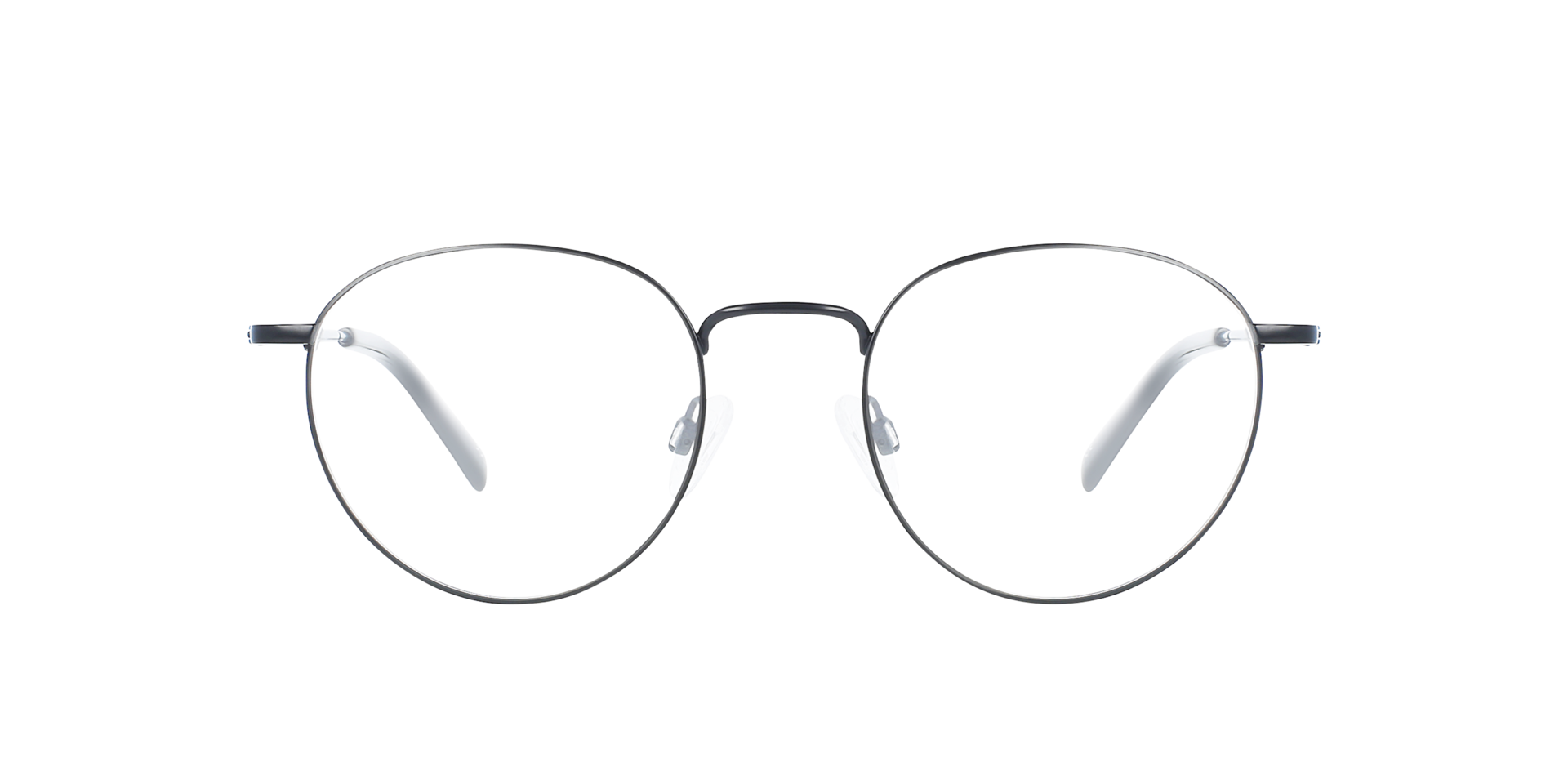 Ceo Large Black Titanium TitanEyeglass Frames von B24, Vorderansicht