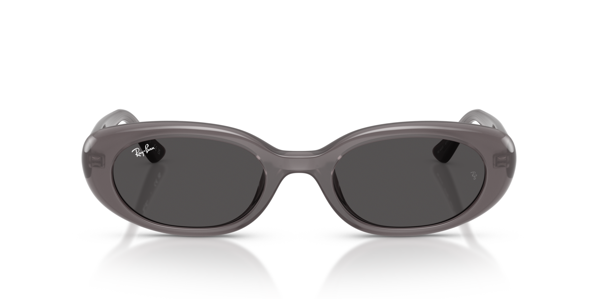 RB4441D Transparent Dark Grey KunststofSunglass Frames van B24, Vooraanzicht