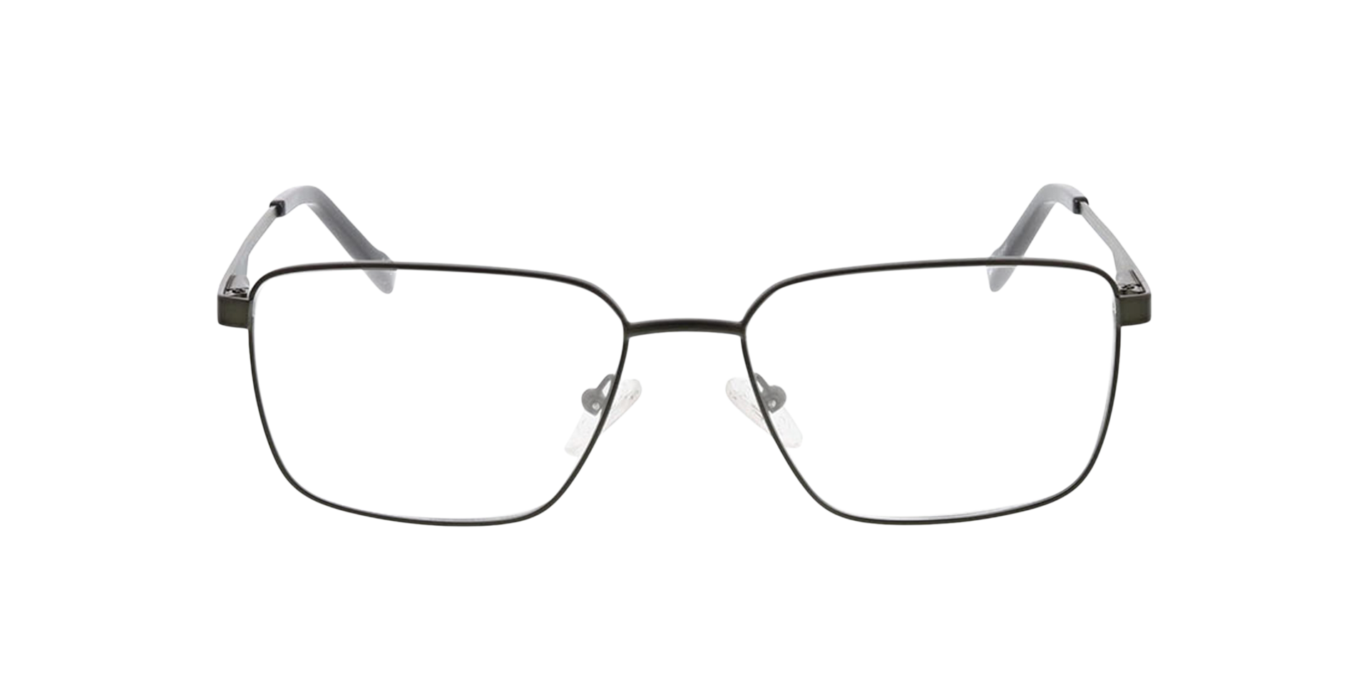 Derby Matgroen MetaalEyeglass Frames van B24, Vooraanzicht