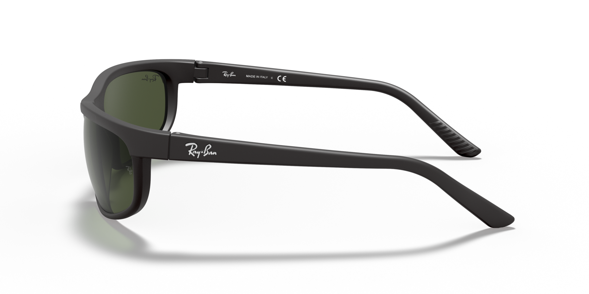 RB2027 Zwart KunststofSunglass Frames van B24, Zijaanzicht