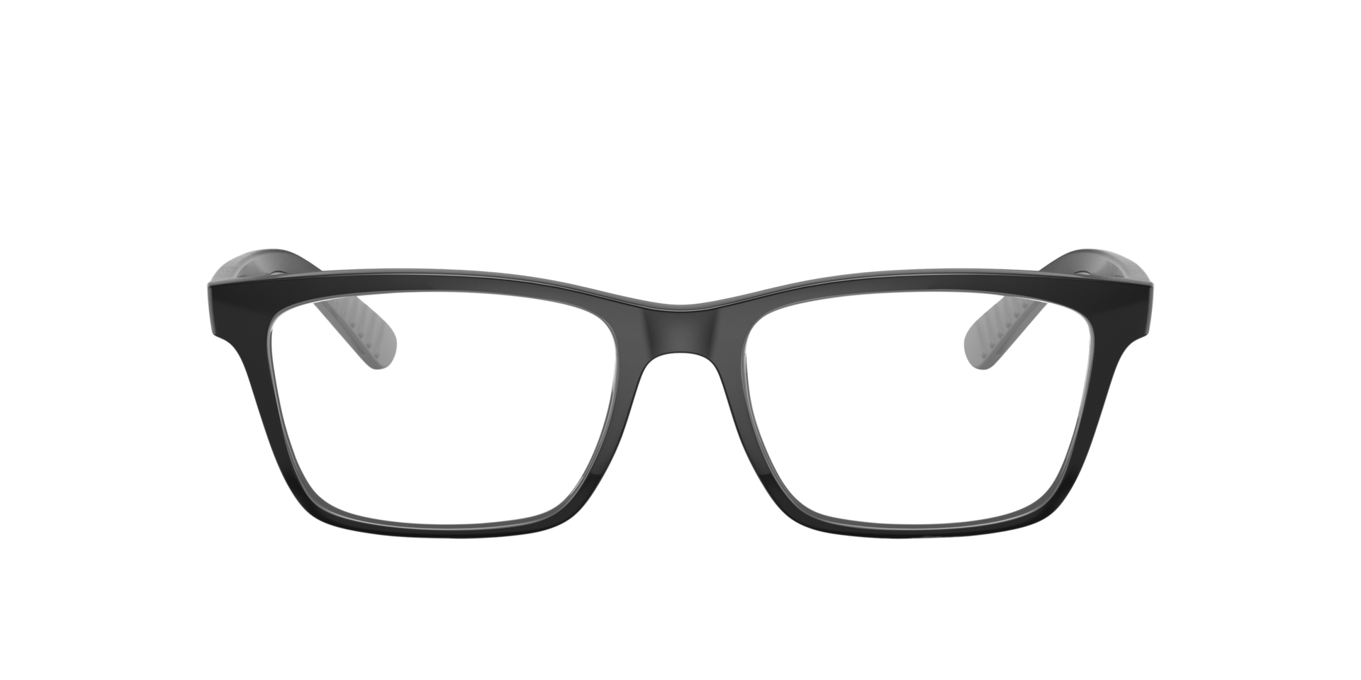 RB7025 Zwart KunststofEyeglass Frames van B24, Vooraanzicht