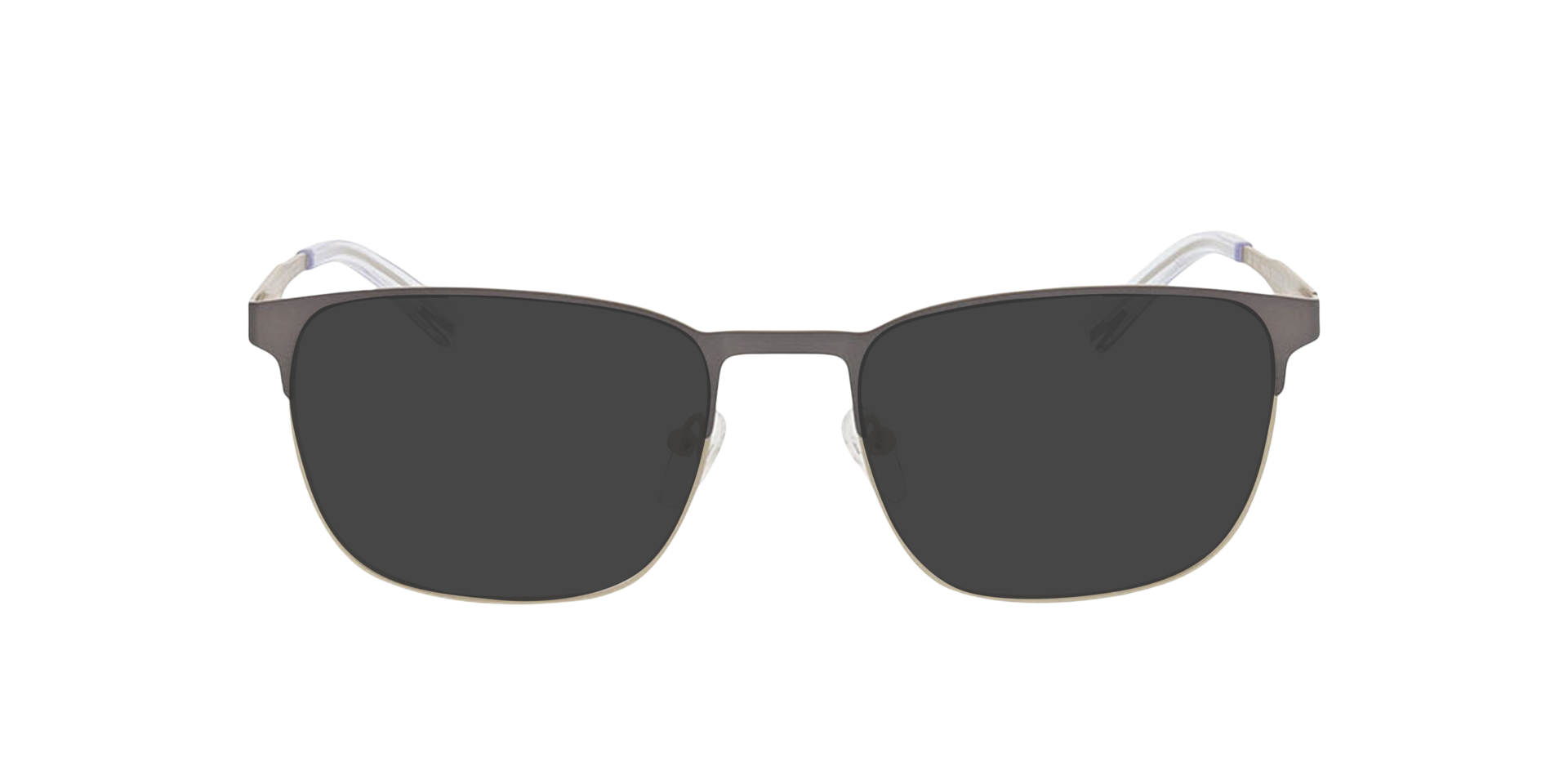 Hamilton Matt Gun  &  Matt Gold MetallEyeglass Frames von B24, mit getönten Gläsern