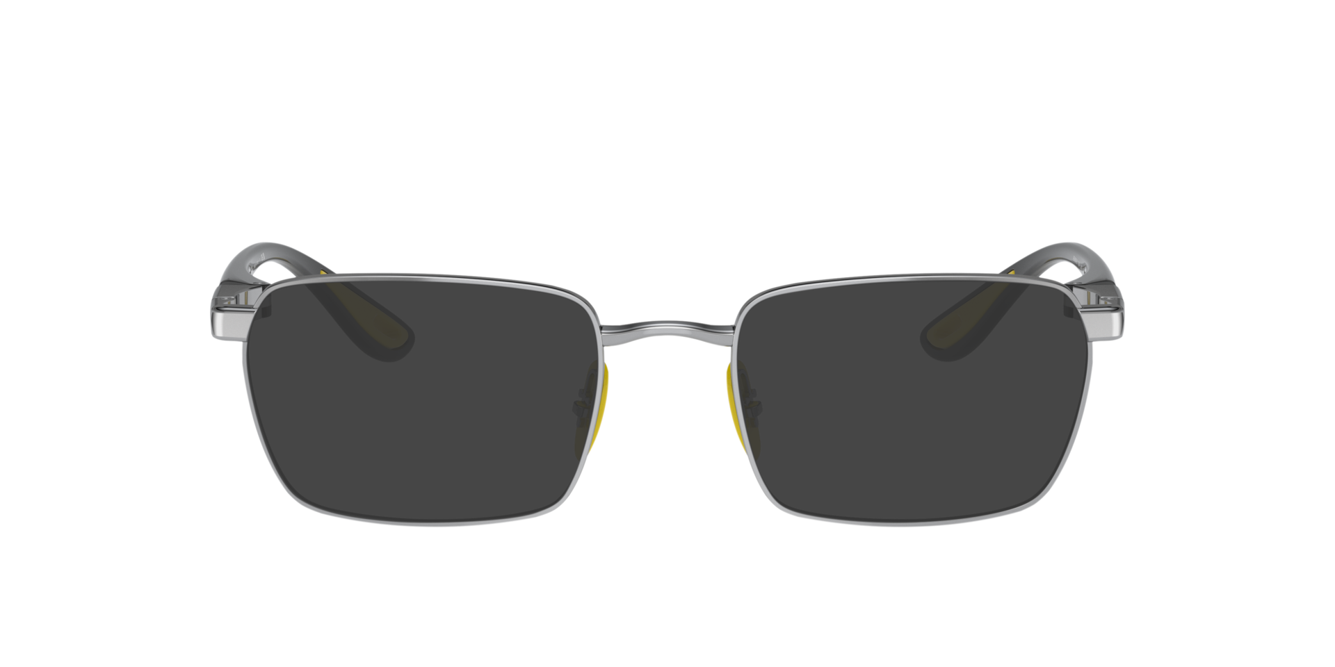 RB6507M Zilver MetaalEyeglass Frames van B24, met getinte lenzen