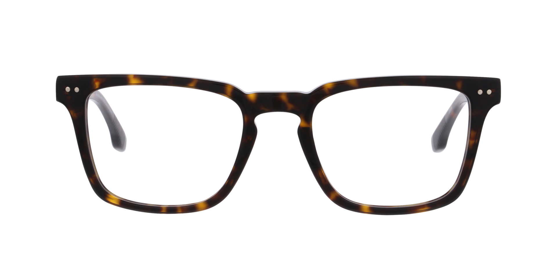 Inu Havana Brown AcetatEyeglass Frames von B24, Vorderansicht