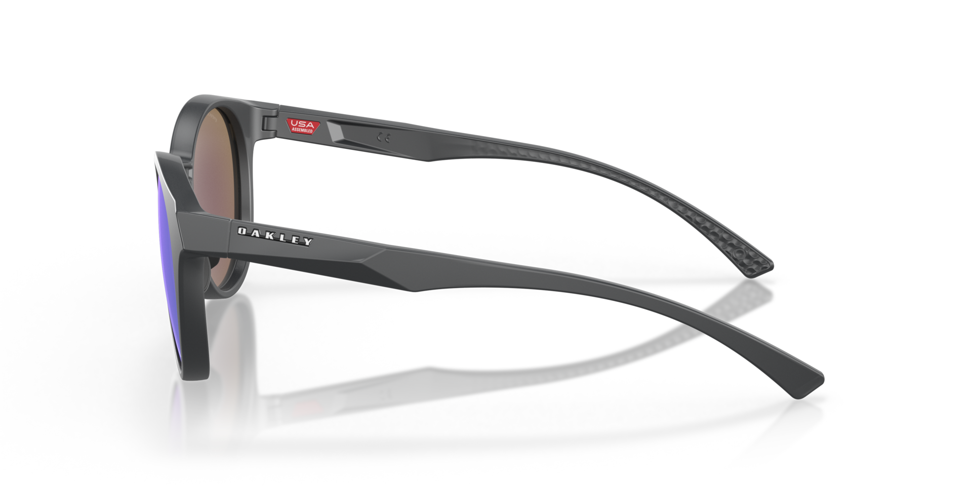 Spindrift Matt Carbon KunststoffEyeglass Frames von B24, Seitenansicht