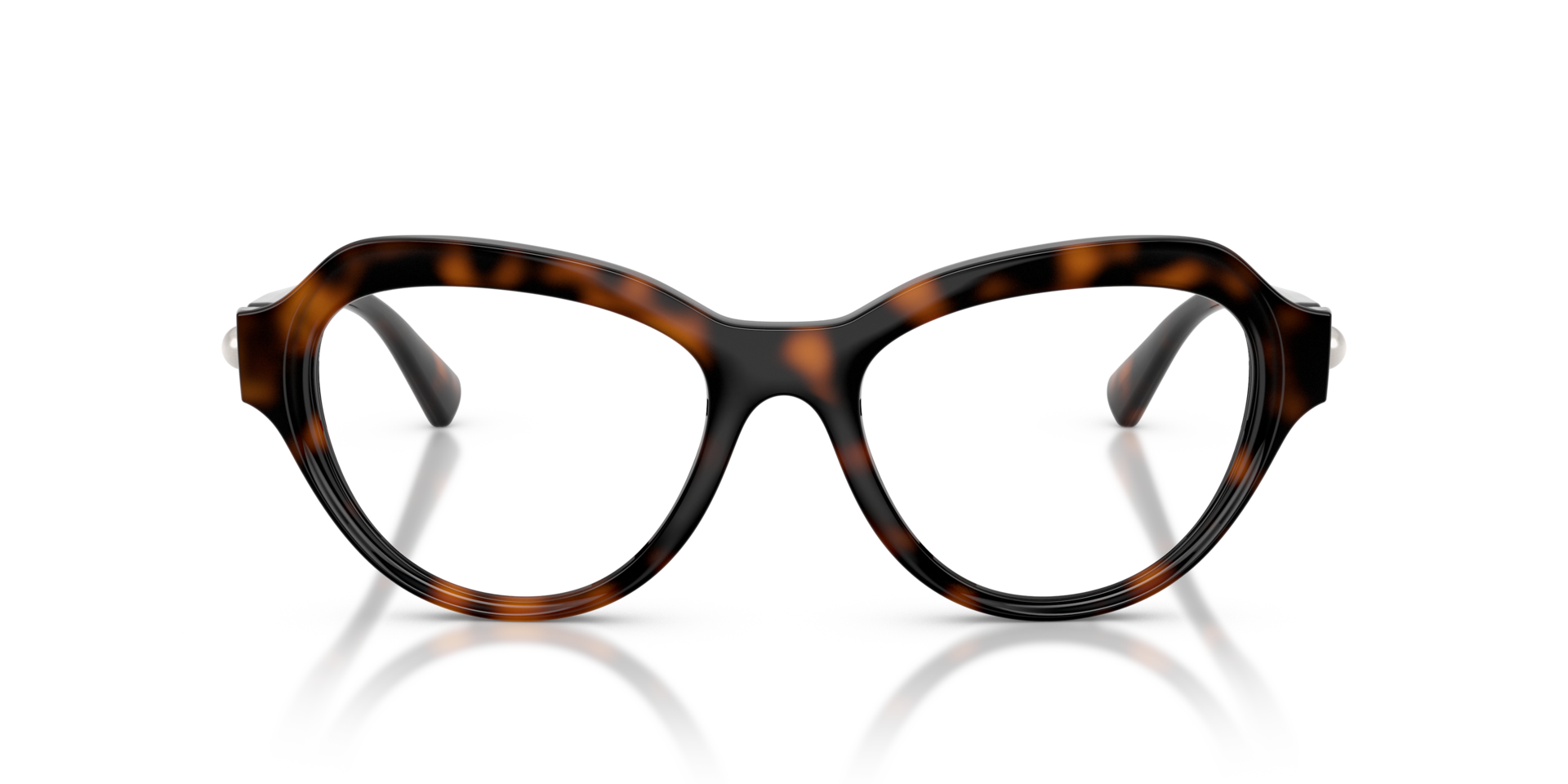 JC1002HU Havana KunststoffEyeglass Frames von B24, Vorderansicht
