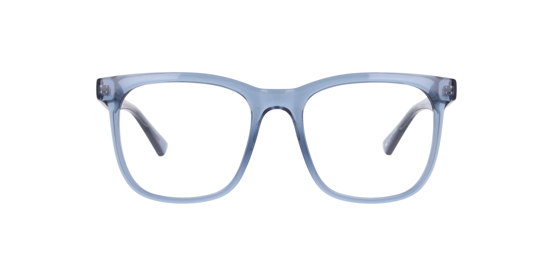 Stockholm Kristalblauw KunststofEyeglass Frames van B24, Vooraanzicht